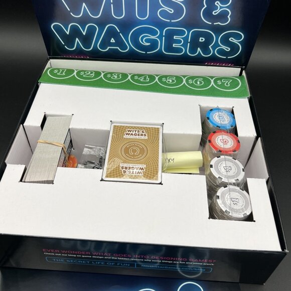 Wits & Wagers Party Game by NorthStar Games It’s Vegas Baby 2019 - Complete - Picture 3 of 14